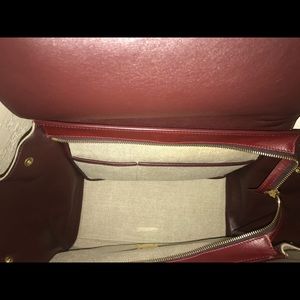 Celine Tricolor calfskin medium Trapeze bag
